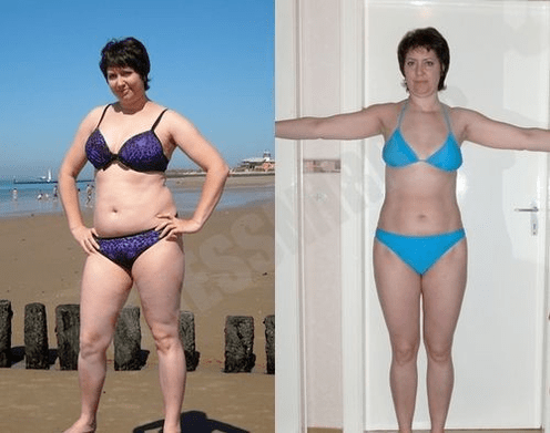 El resultado de perder peso con Keto Diet